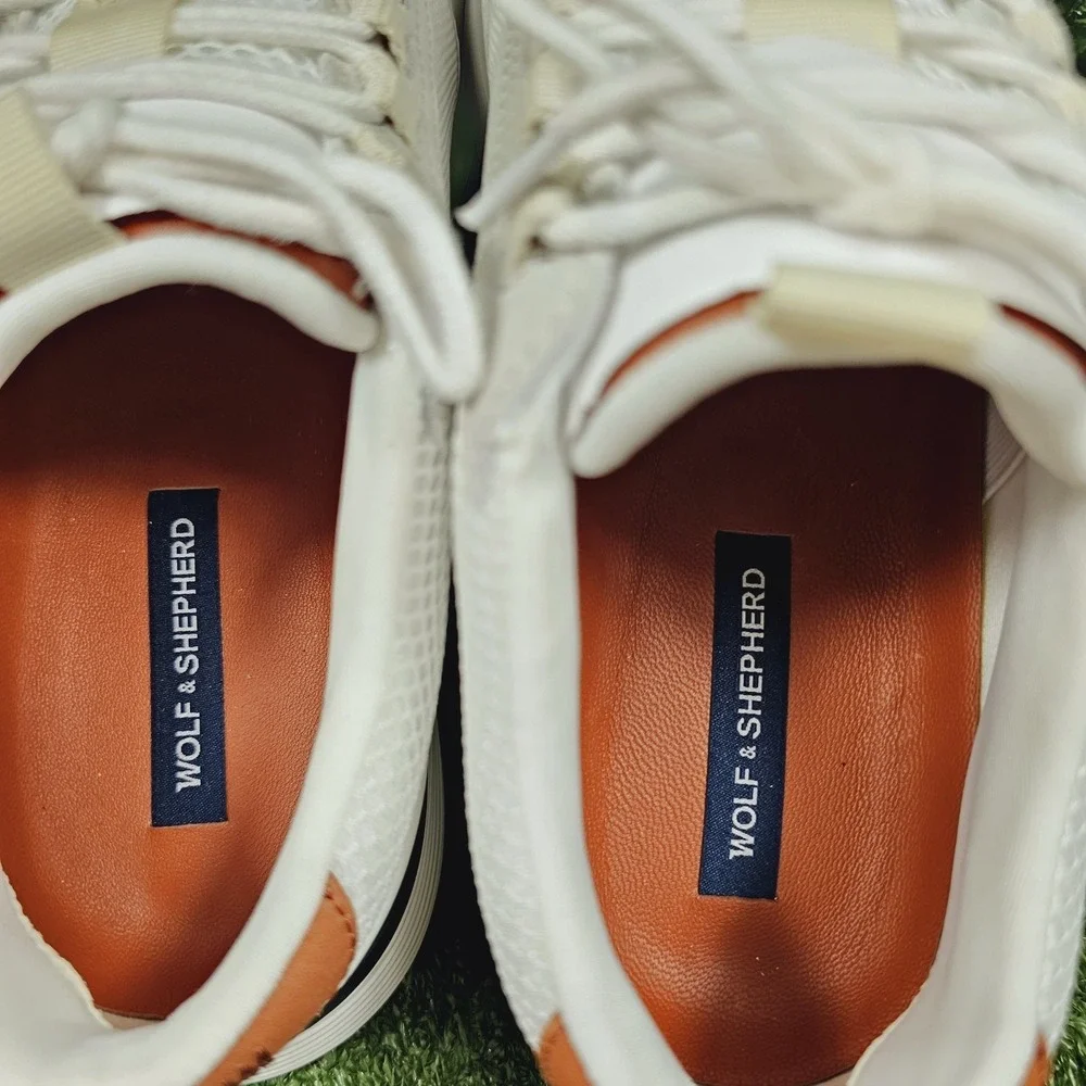 Wolf & Shepherd Crossover Victory Trainer White Casual Sneakers Mens Size 7.5 - Picture 8 of 9